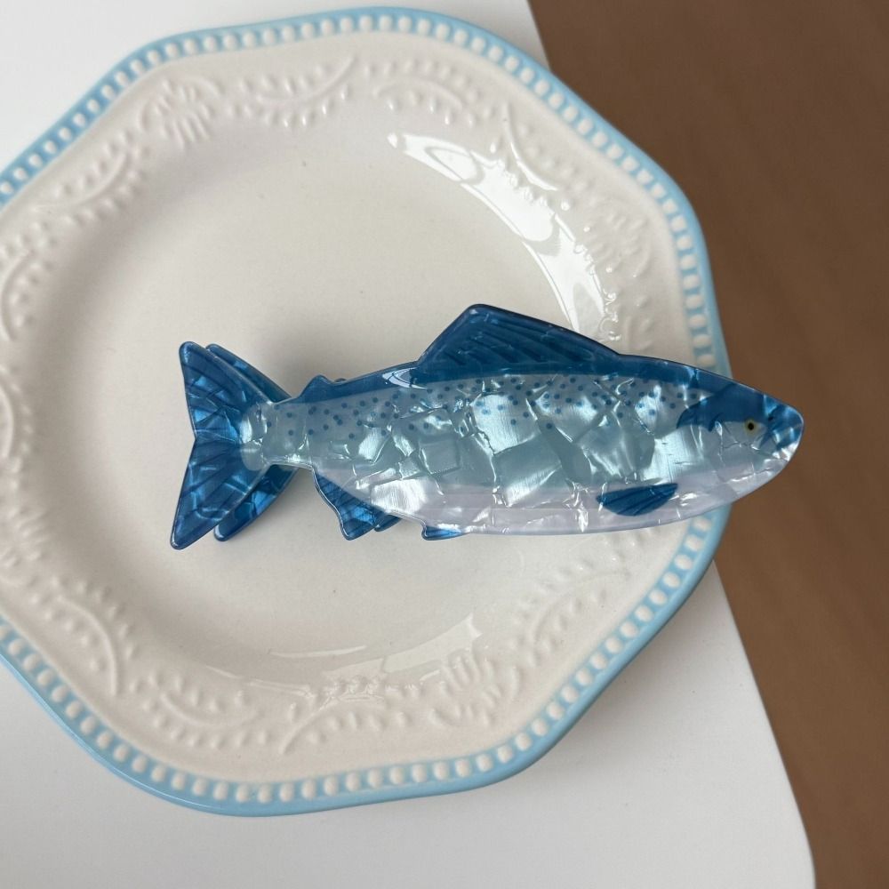 Hairpin Ocean Animal Hair Claw - Lifestyle Of Korean review and price